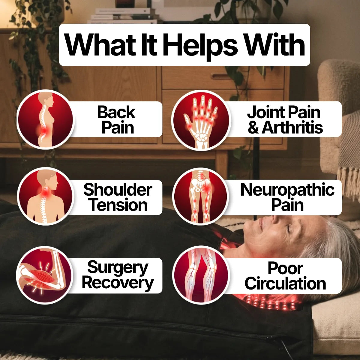Red & Infrared Light Therapy Bag
