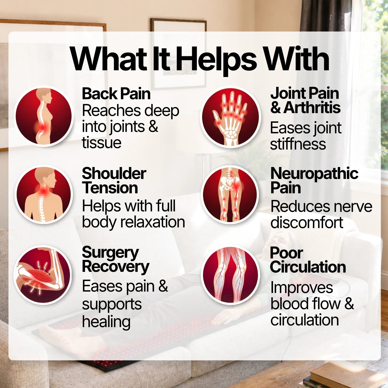 Red & Infrared Light Therapy Mat