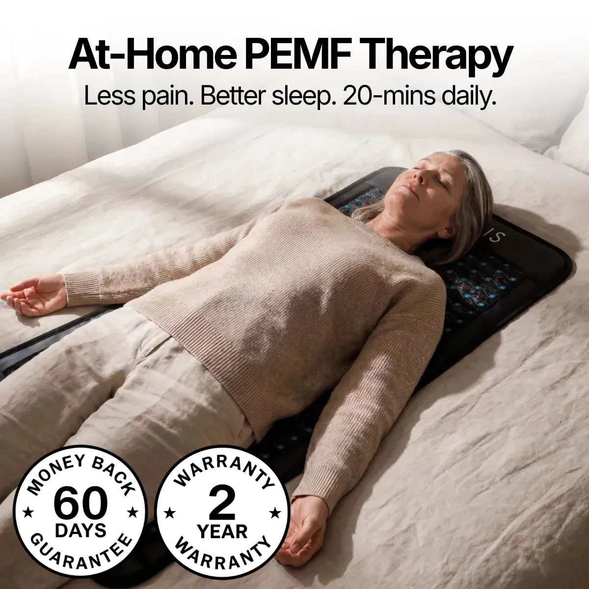 Foldable PEMF Therapy Mat
