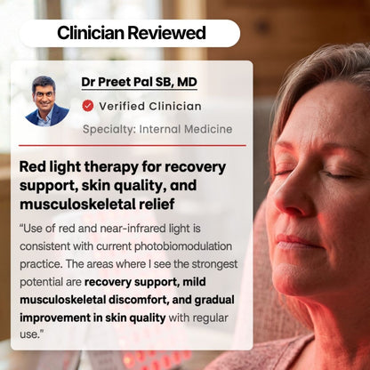 Rotlichttherapie-Panel