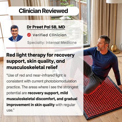 Red & Infrared Light Therapy Mat