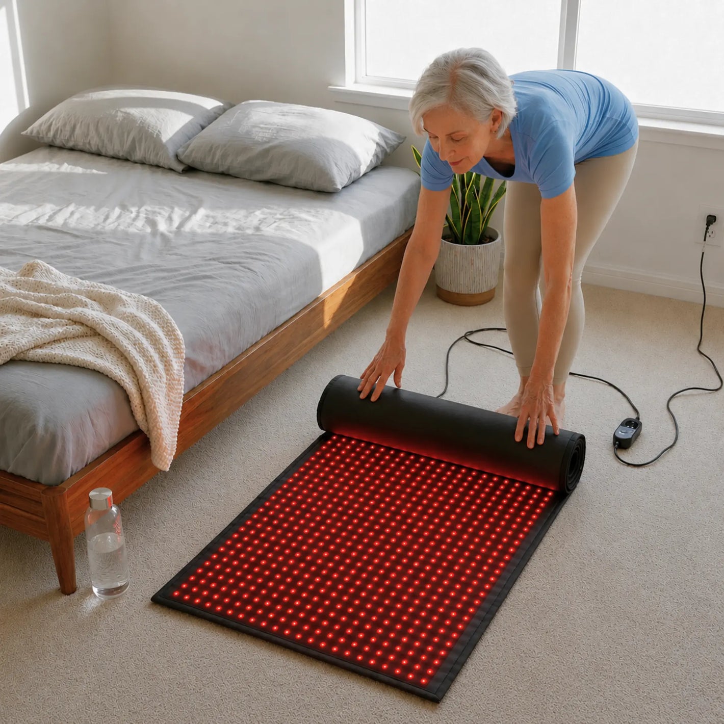 Infrared Red Mat Red & Infrared Light Therapy Mat – Elaris Body