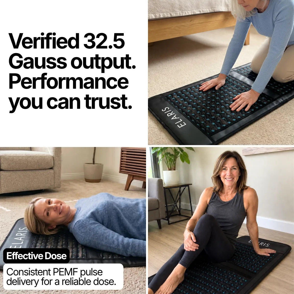 Foldable PEMF Therapy Mat