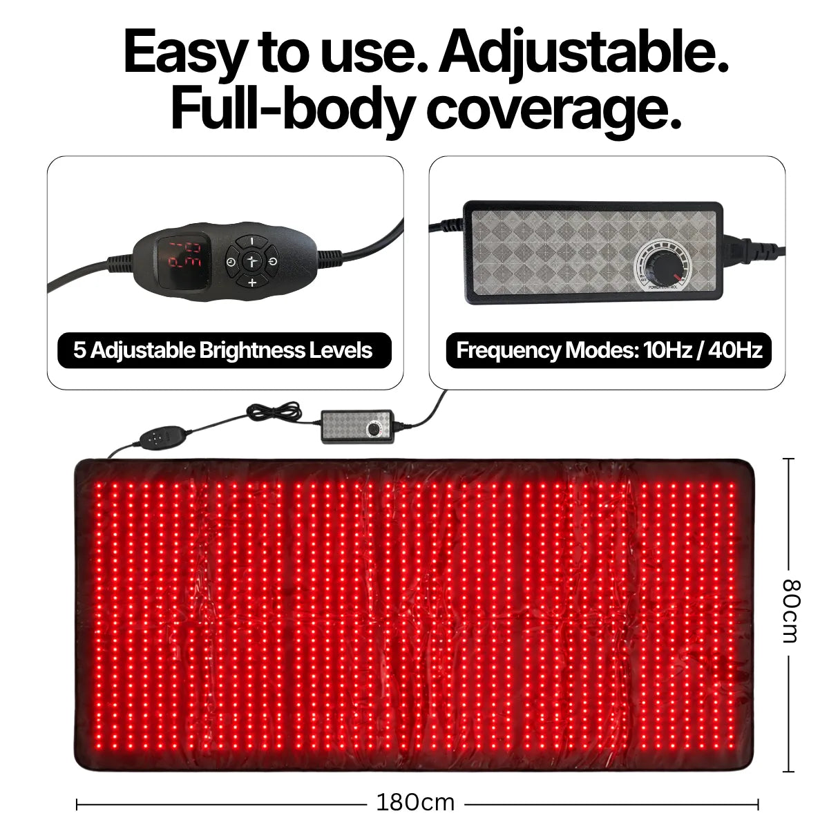 Red & Infrared Light Therapy Mat