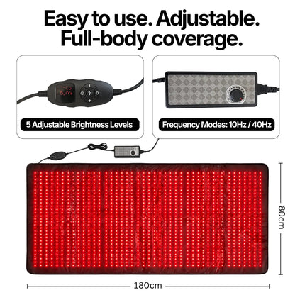 Red & Infrared Light Therapy Mat