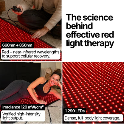 Red & Infrared Light Therapy Mat