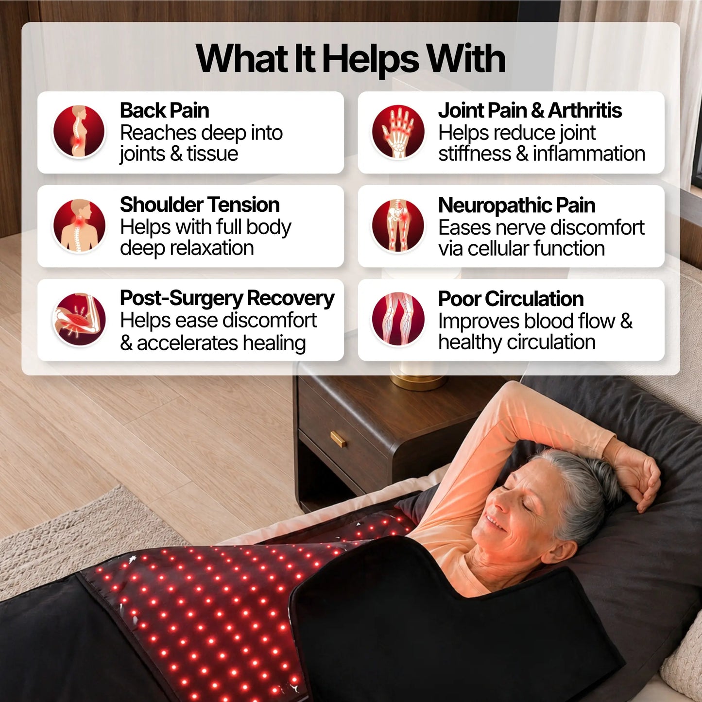 Red & Infrared Light Therapy Bag
